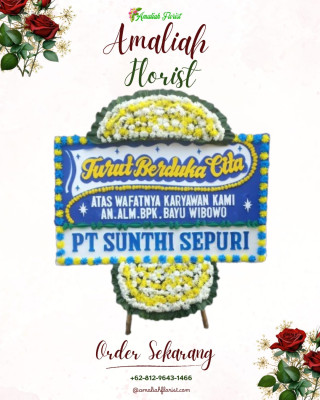 Papan Bunga Duka di Purba Tua